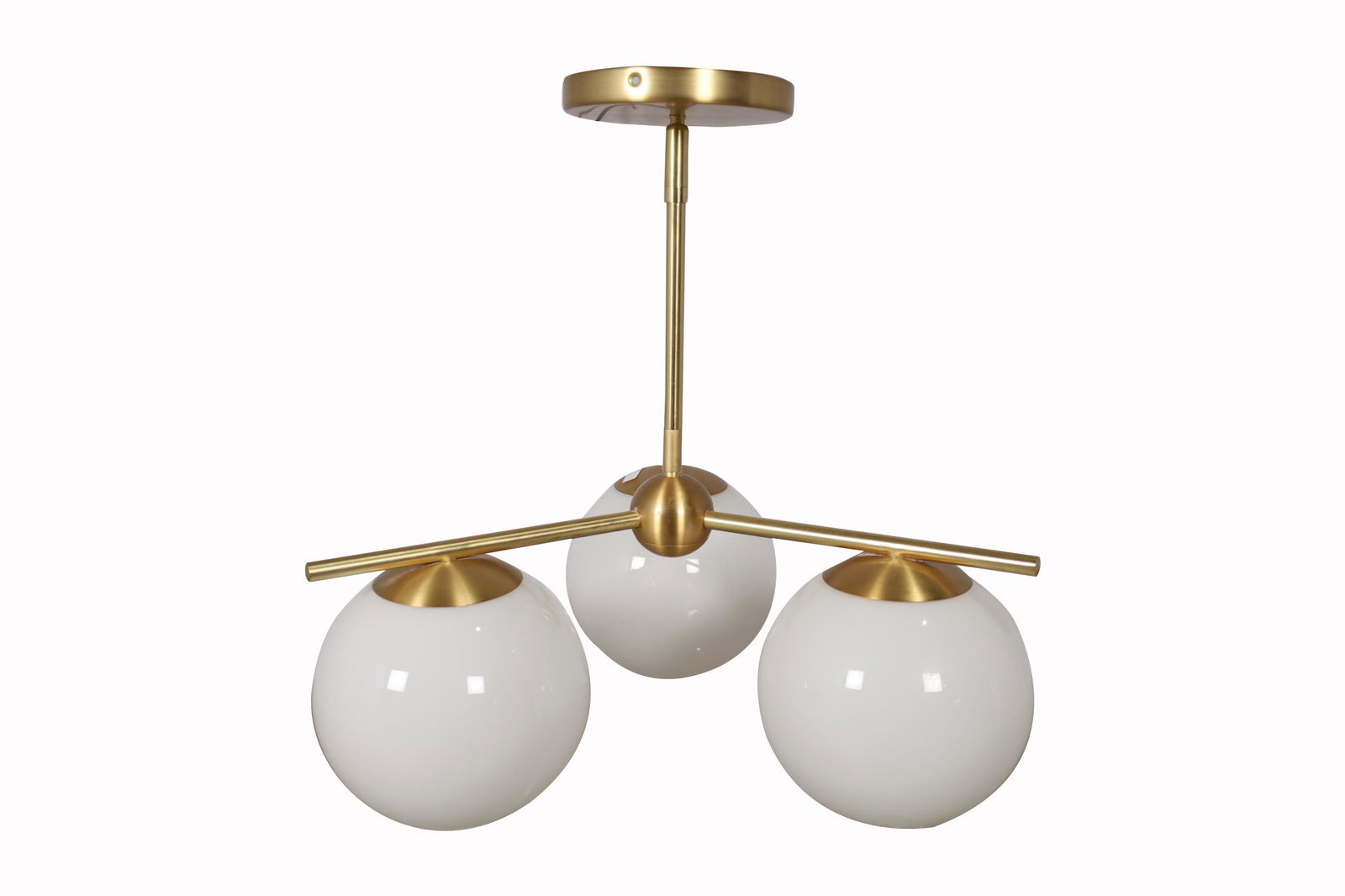 West Elm Mid Century 3 Light Fixture (1 of 2)