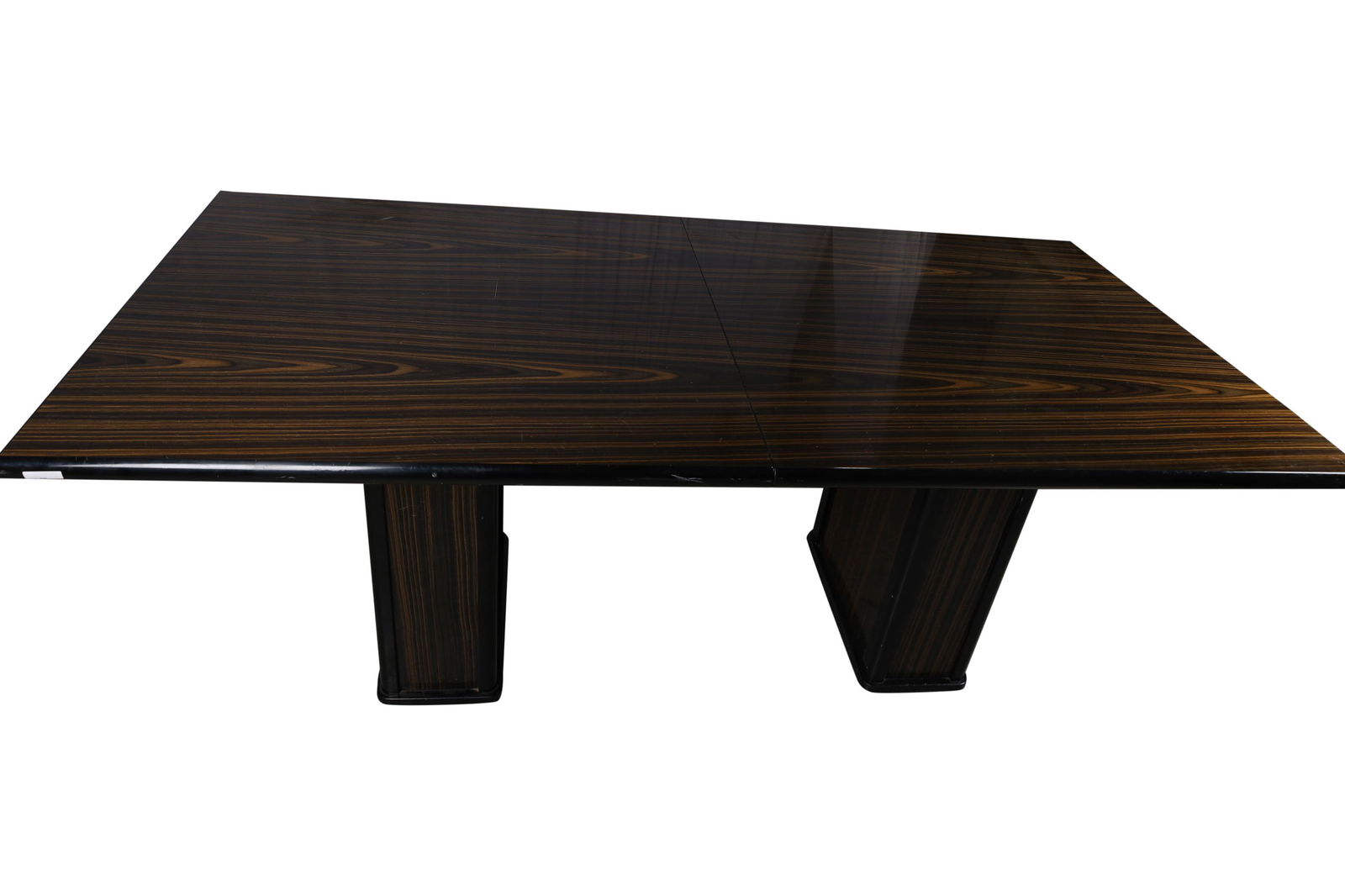 Ebony Macassar Dining Table (1 of 5)