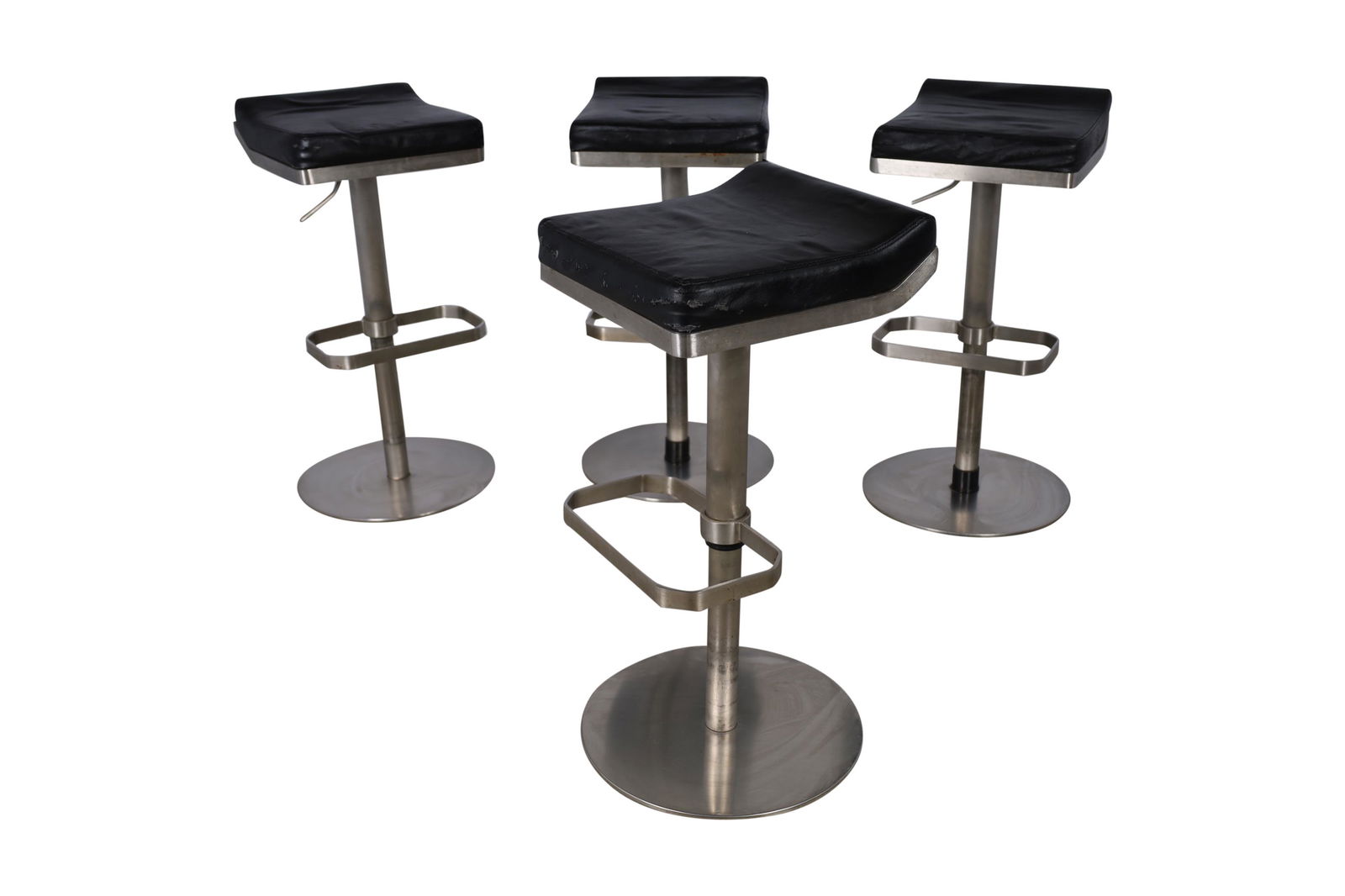Brushed Steel Stools - 4 (1 of 3)