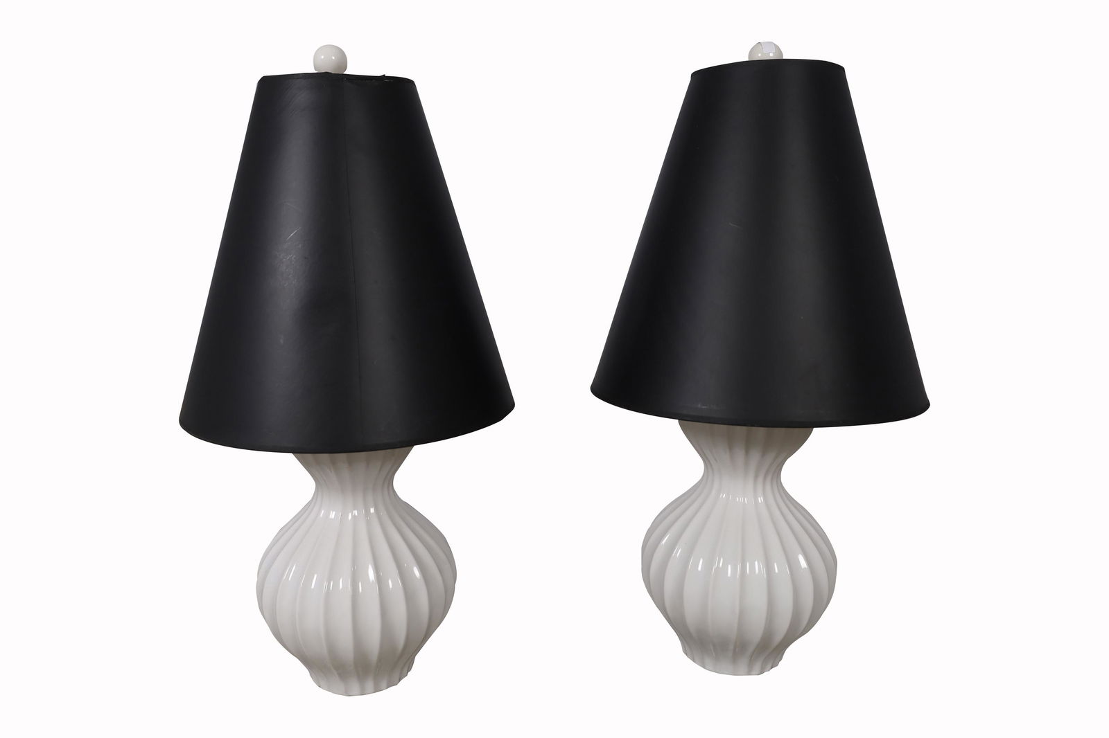 Mid Century Style Lamps - Pair (1 of 2)