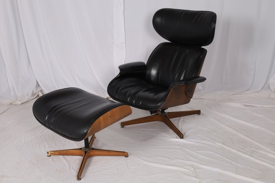 George Mulhauser - Plycraft  Mr. Chair and Ottoman (1 of 6)