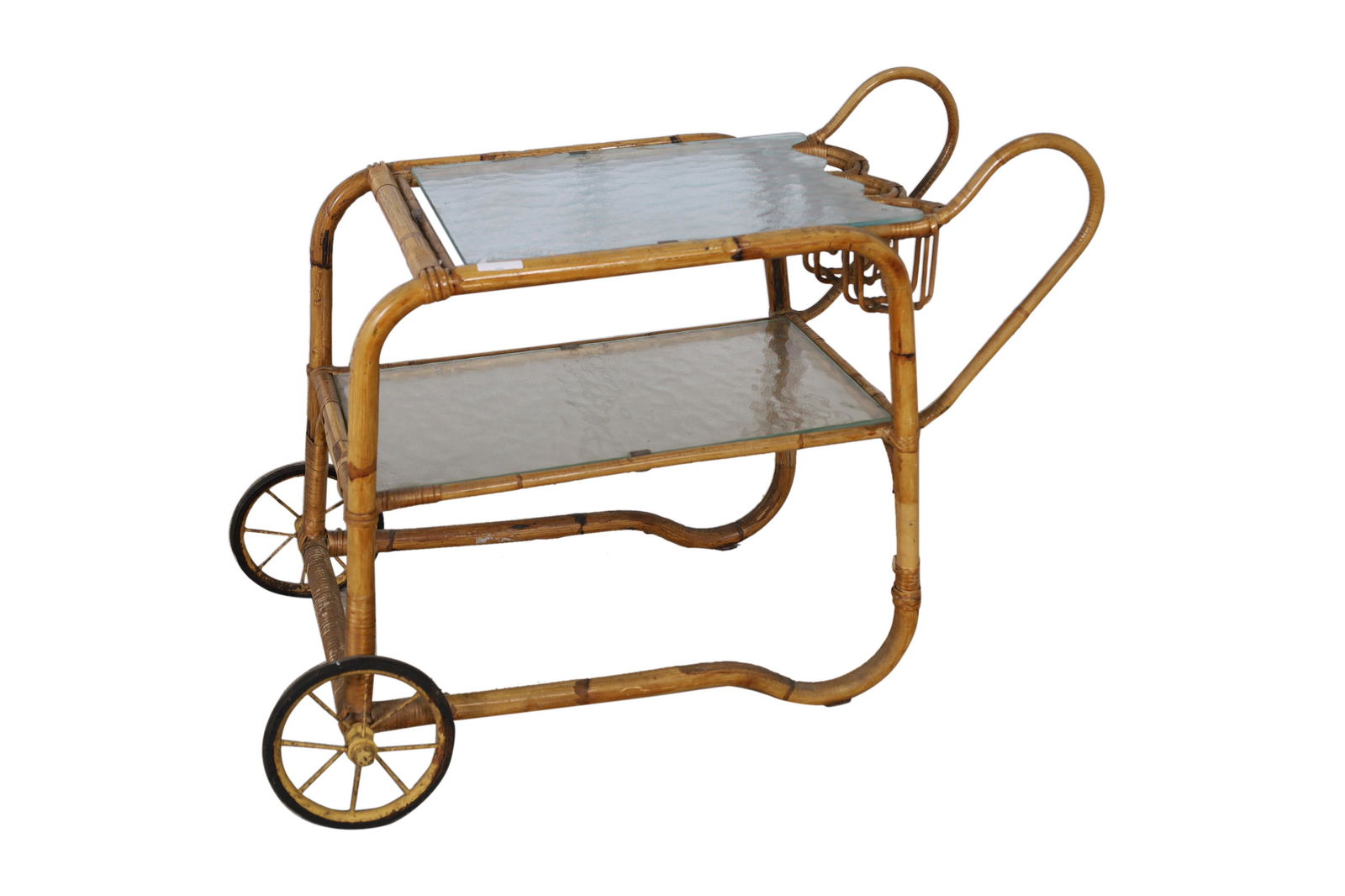 Rattan Serving Cart (1 of 4)