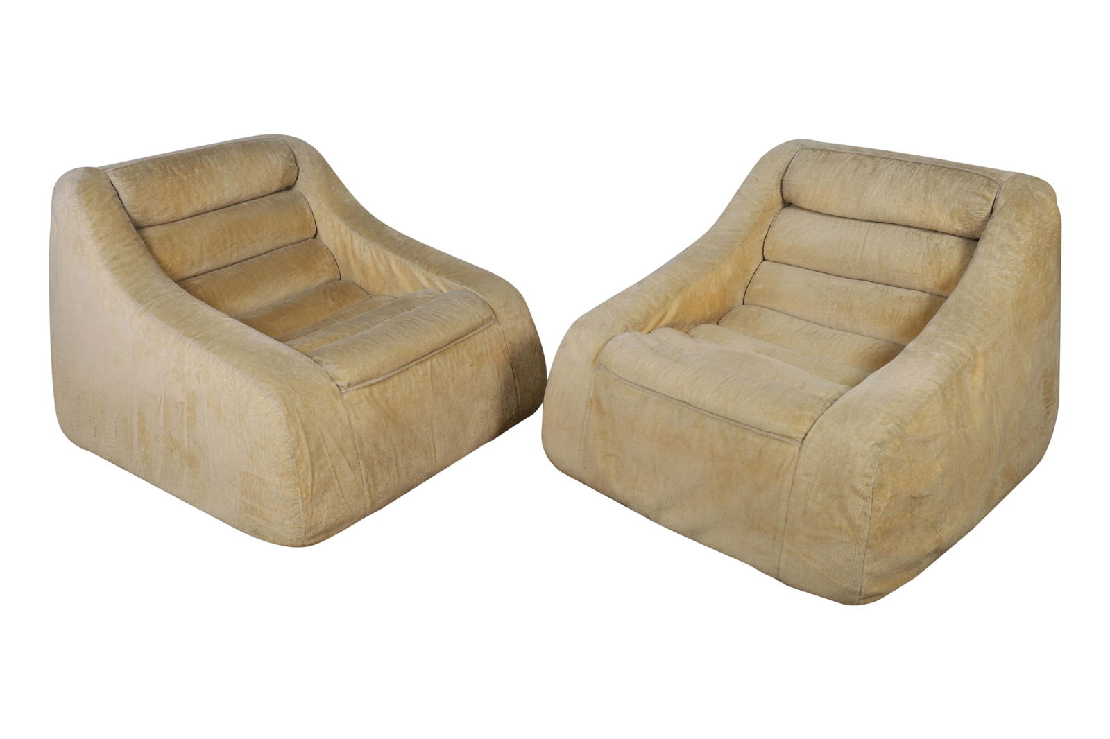 French Fireside Lounge Chairs - Pair (1 of 4)