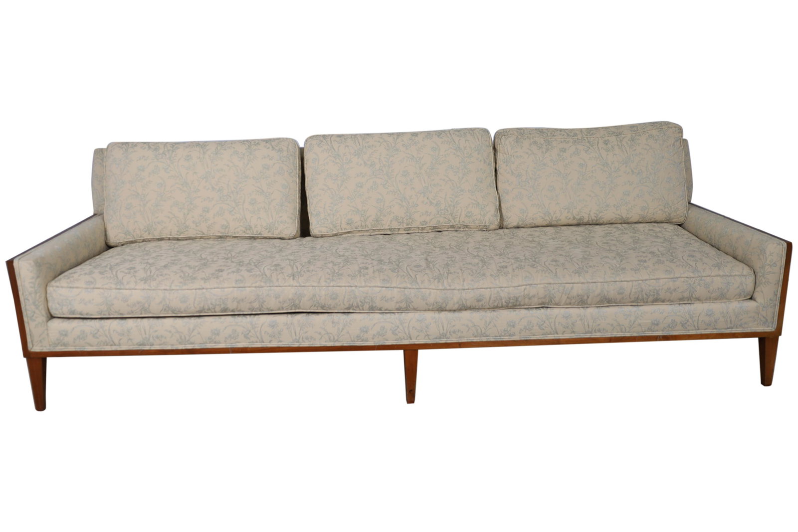 Mid Century Sofa: Mid century sofa. Dimensions - 28" x 96" x 33"