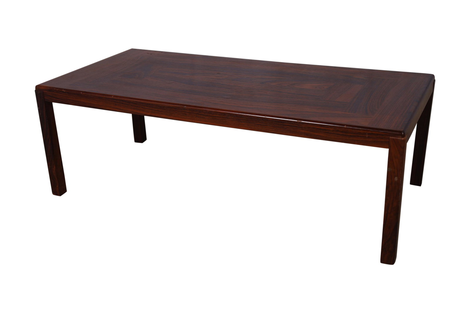 Vejle Stole - Danish Rosewood Coffee Table: Vejle Stole rosewood Danish coffee table. Dimensions - 18" x 54" x 26"