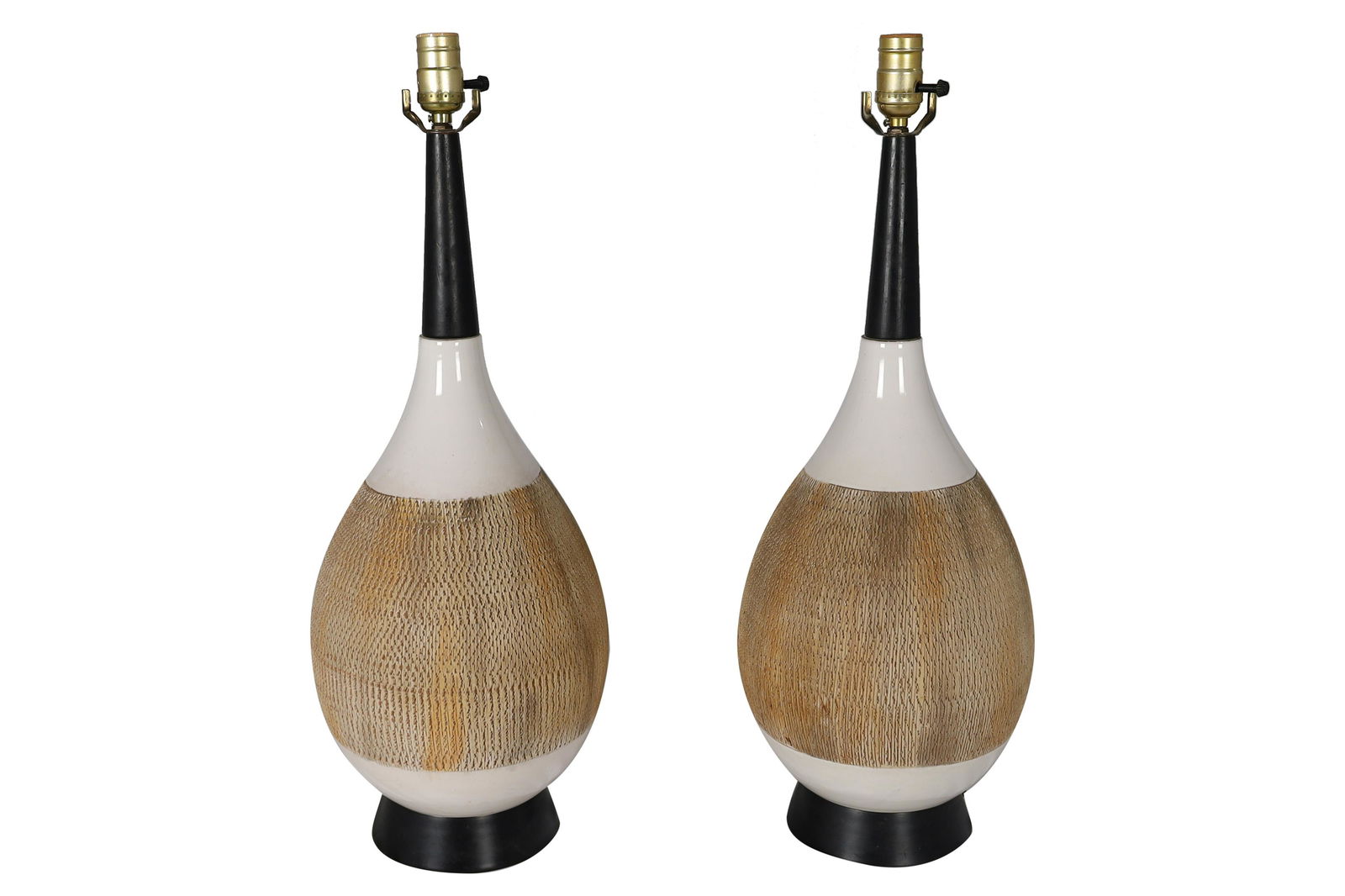 Mid Century Lamps - Pair (1 of 3)