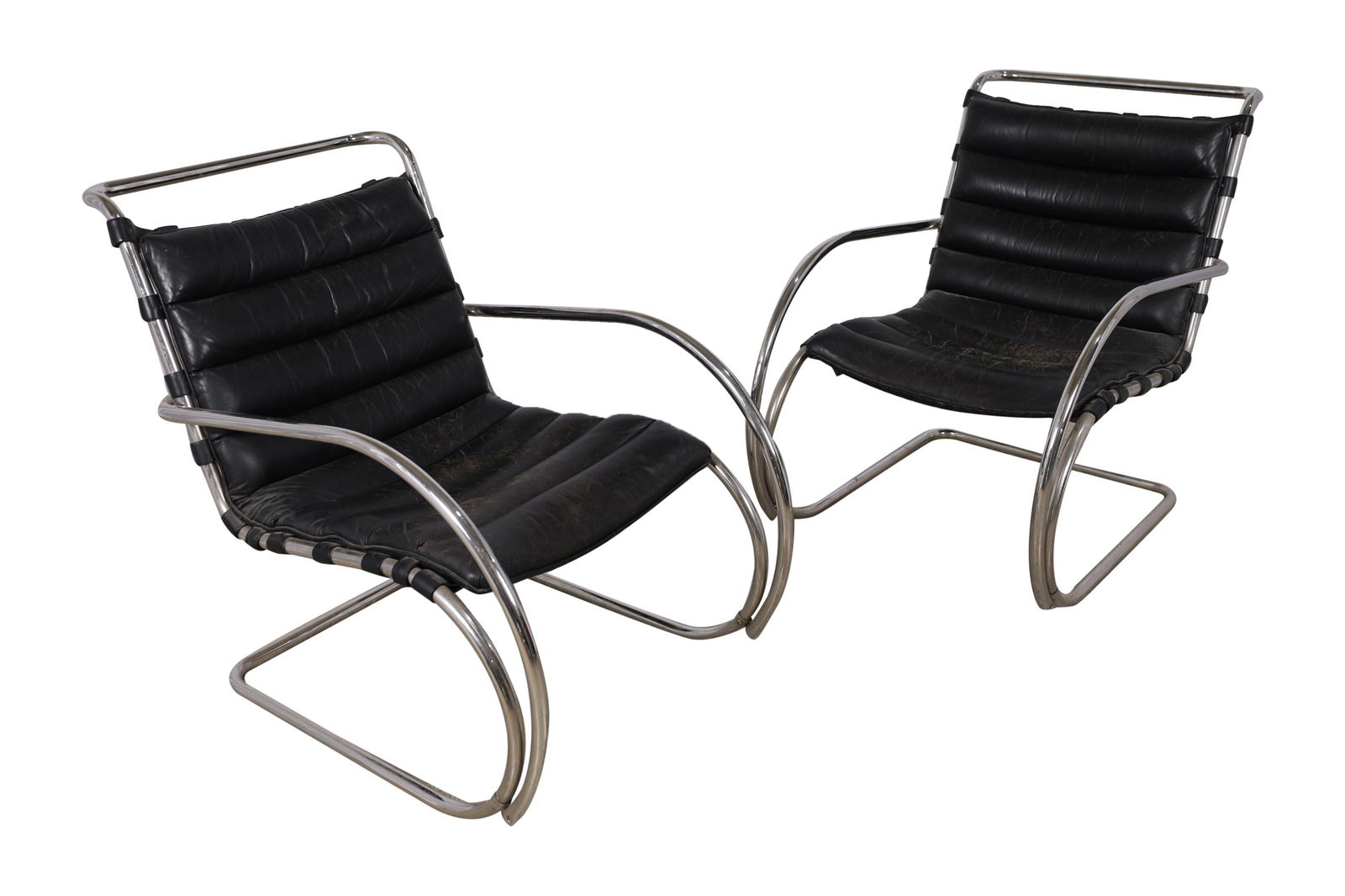 Mies Van Der Rohe - Lounge Chairs - Pair (1 of 5)