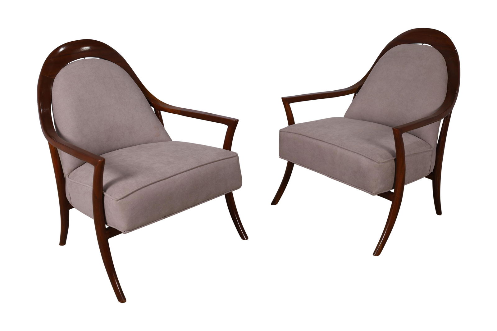 T.H. Robsjohn Gibbings (Attr.) - Lounge Chairs (1 of 6)