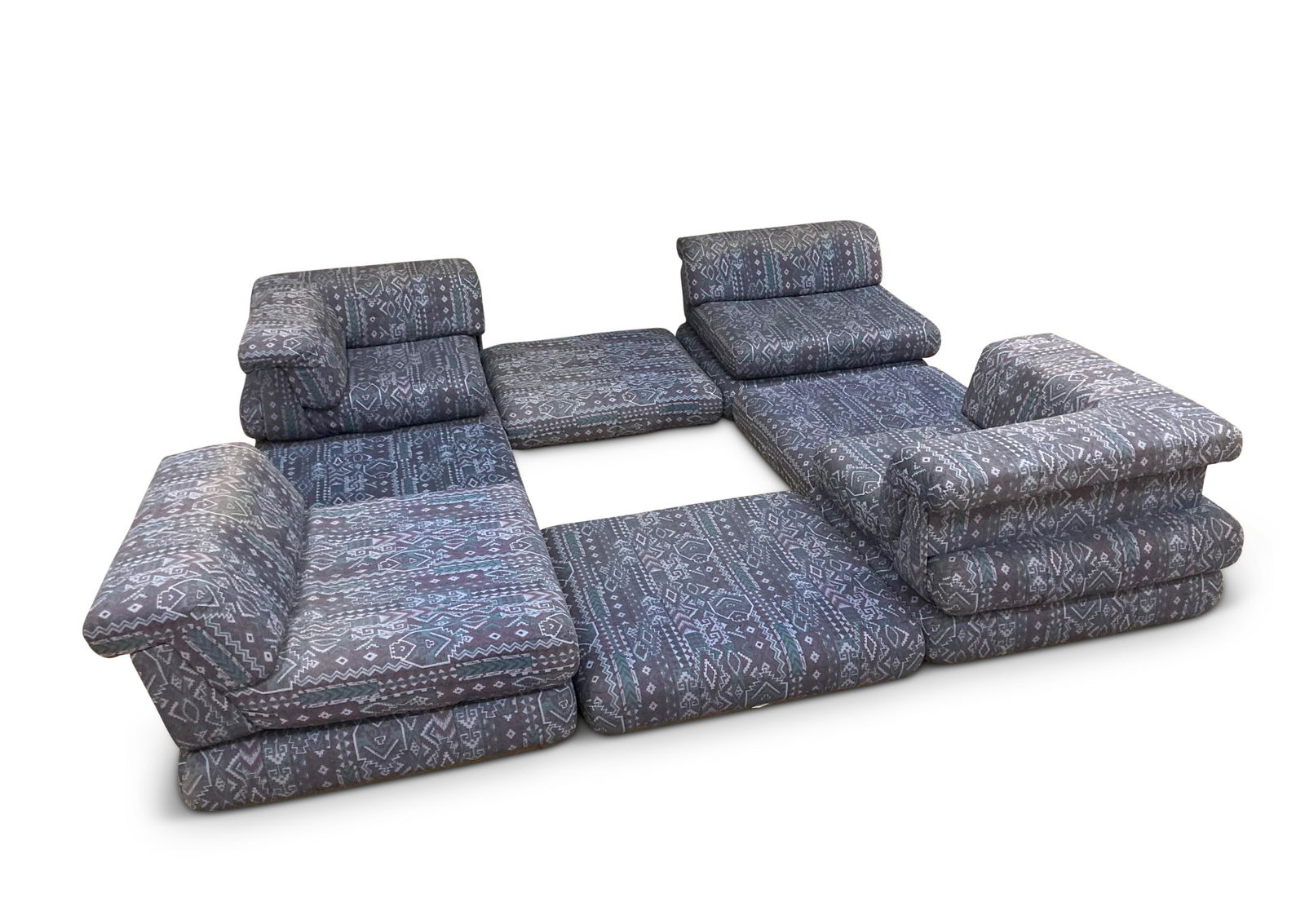 Hans Hopfer - Roche Bobois - Mah Jong Modular Sofa (1 of 4)