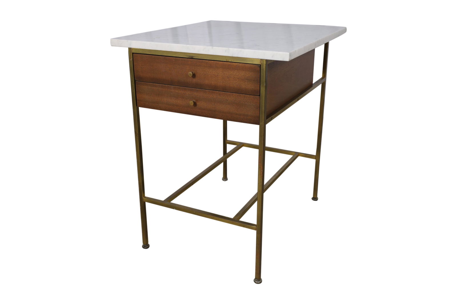 Paul McCobb - Calvin - Marble Top Side Table (1 of 6)