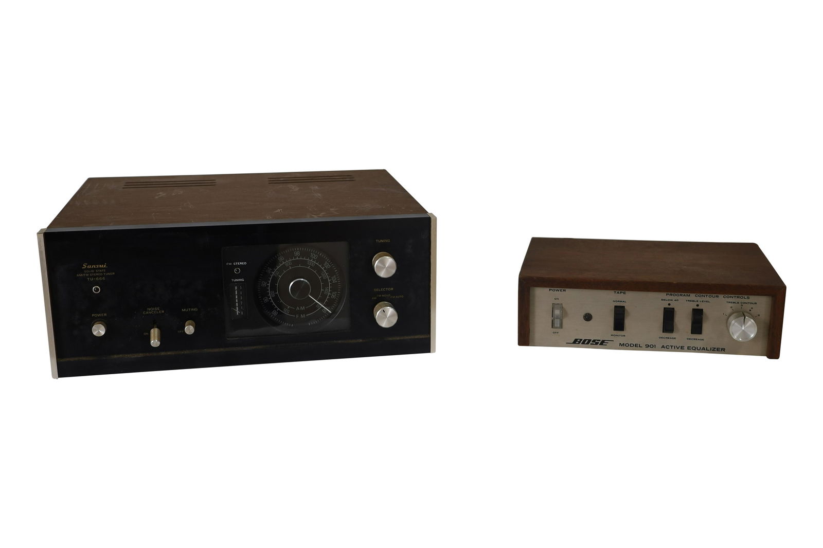 Bose Equalizer and Sansui Stereo Turner (1 of 5)