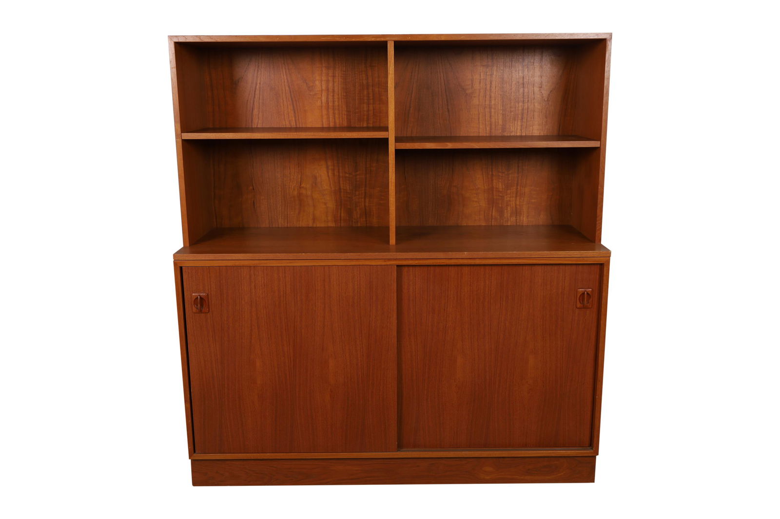 Danish Teak 2 Part Bookcase (1 of 7)