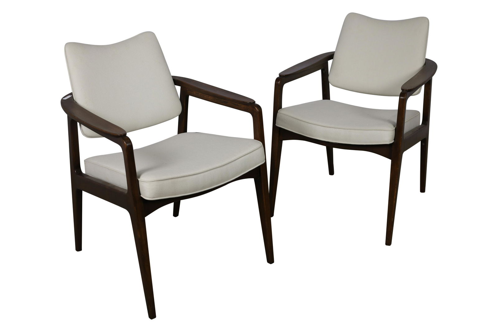 Sigvard Beradotte - Walnut Paddle Arm Chairs (1 of 6)