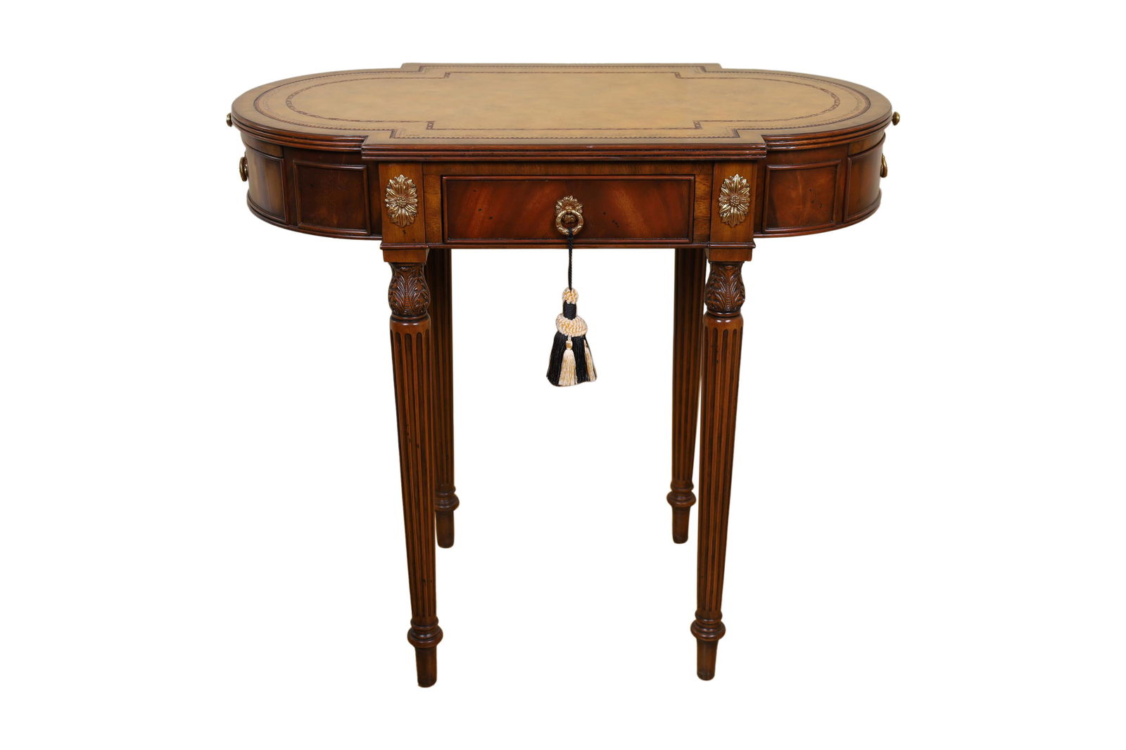 Maitland Smith - Leather Top Table (1 of 5)
