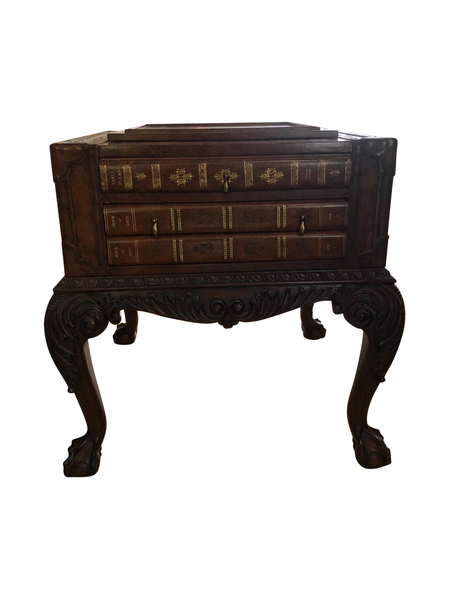 Maitland Smith - Leather Game Table (1 of 5)