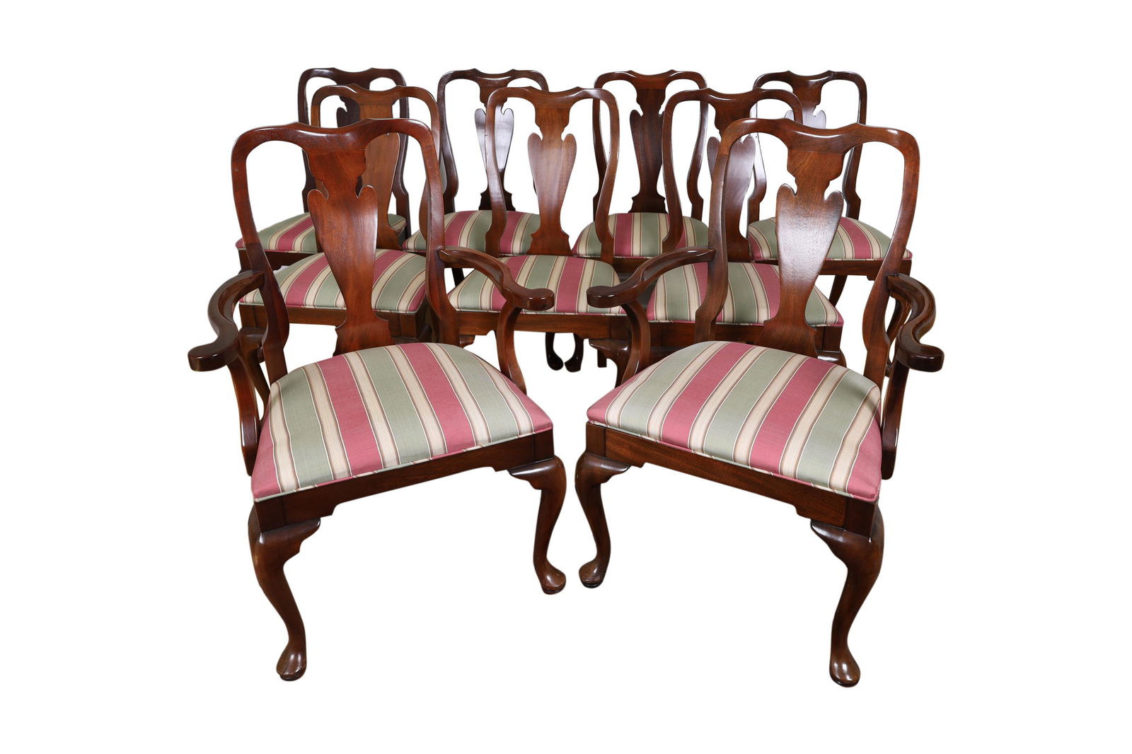 Queen Anne Style Dining Chairs - 9 (1 of 4)