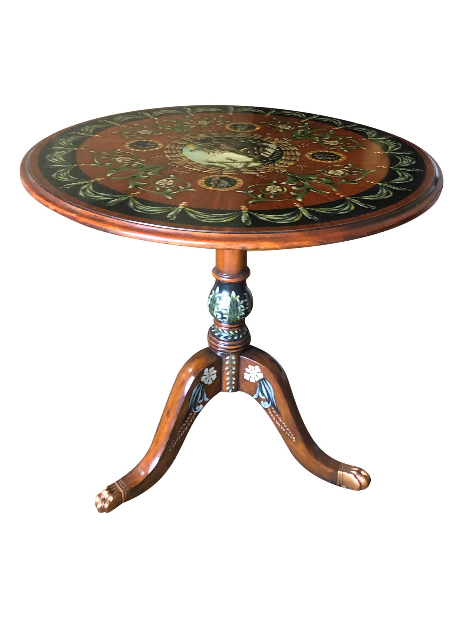 Maitland Smith - Adams Painted Table (1 of 3)