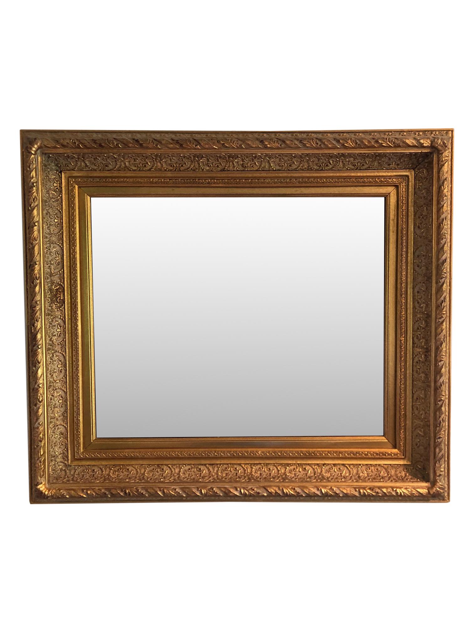 Victorian Gold Leaf Mirror (1 of 2)