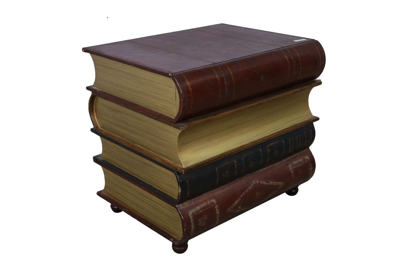 Leather "Book" Table (1 of 3)