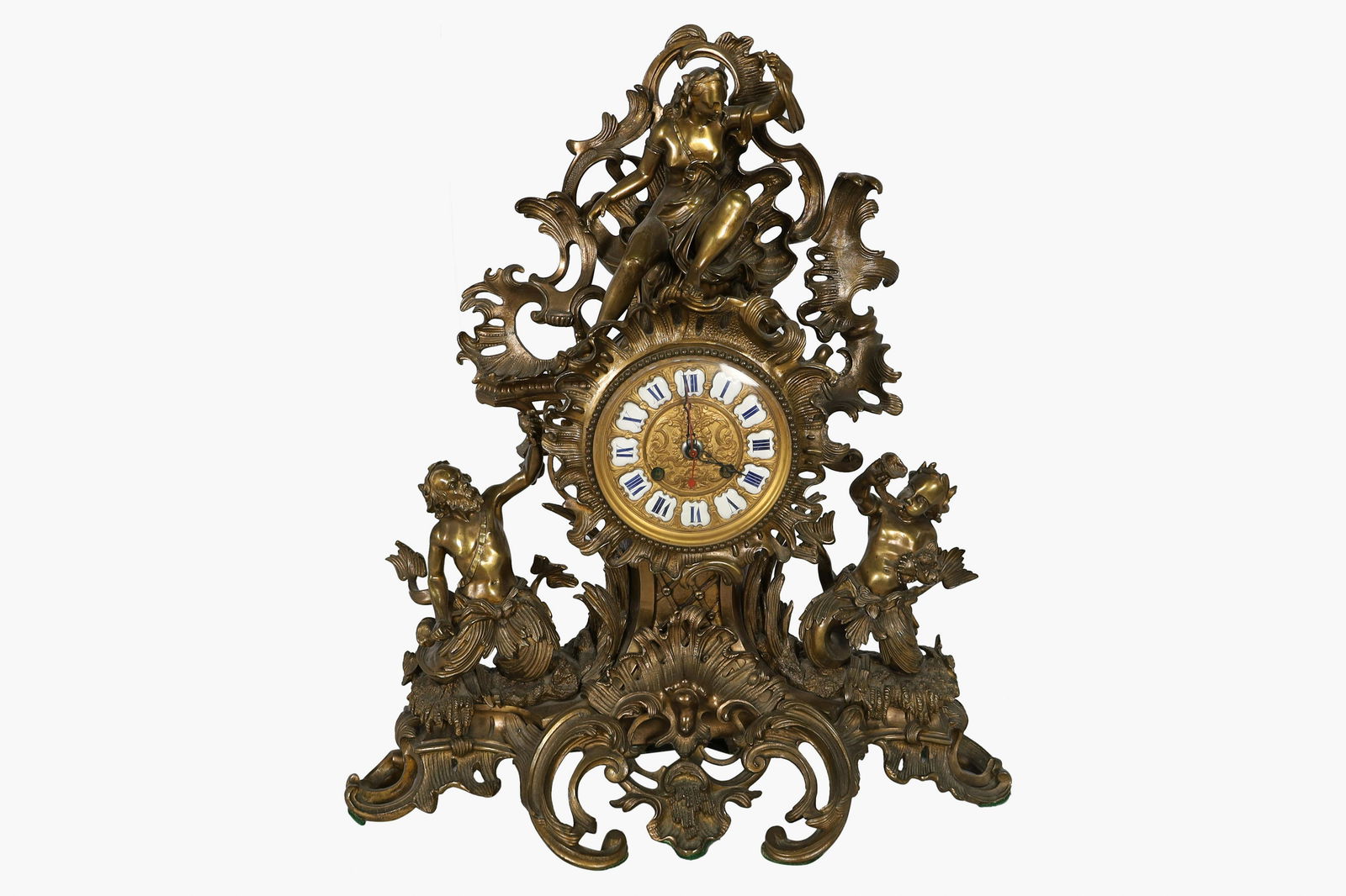 French Bronze Clock (1 of 5)