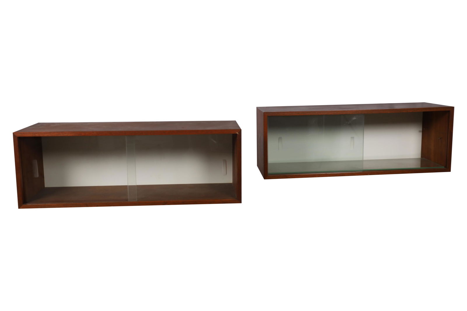Walnut Hanging Cabinets - Pair (1 of 4)