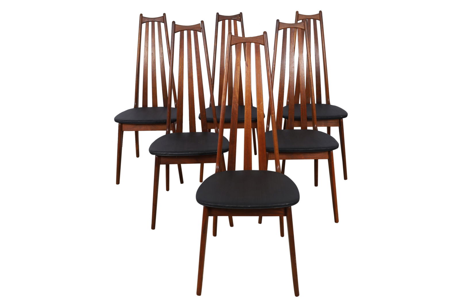 Set of 6 Danish style dining chairs (1 of 5)