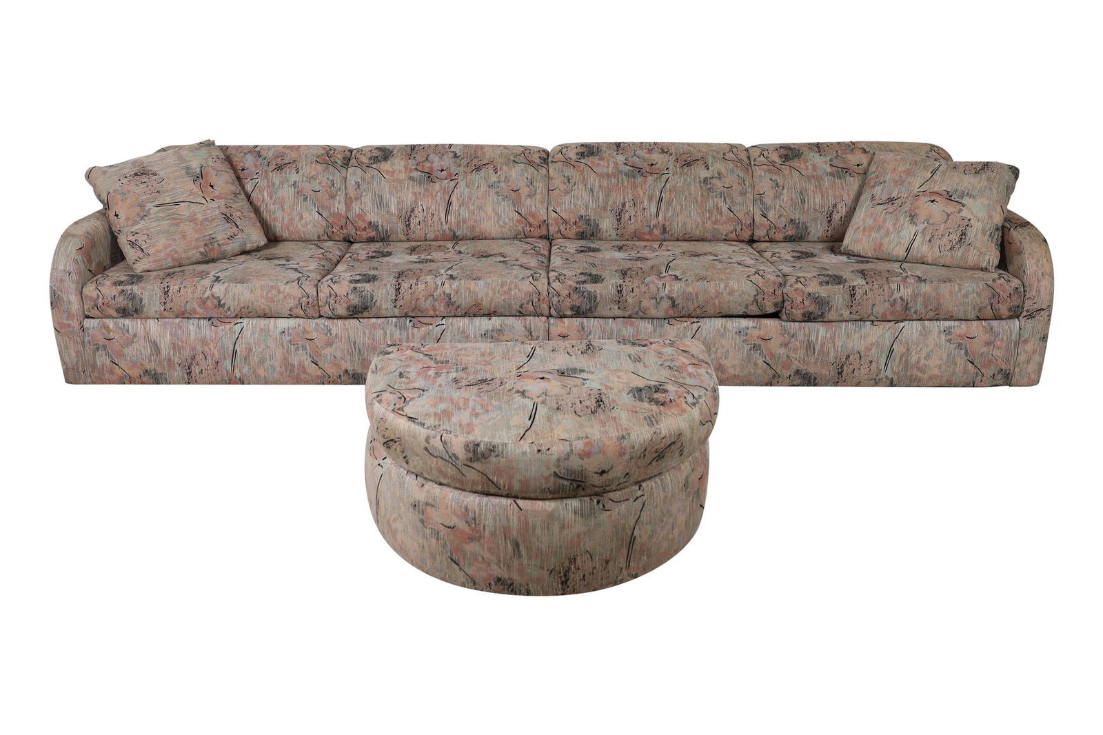 Comfort Designs - Sectional Sofa and Ottoman (1 of 2)