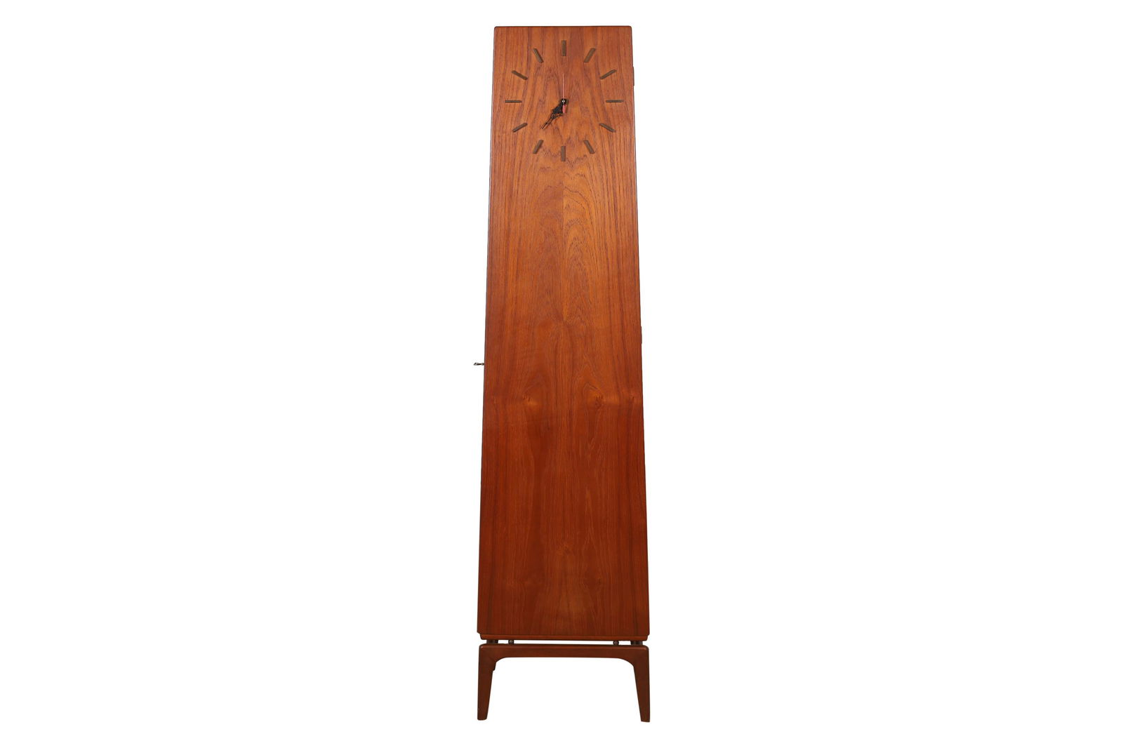 Danish Teak Standing Clock (1 of 4)