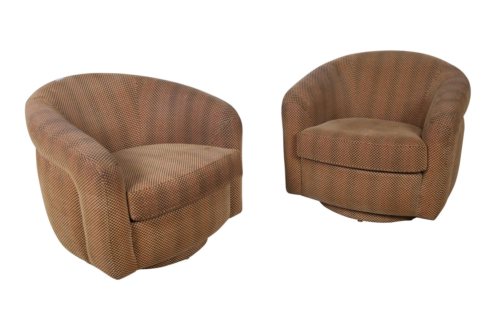 Vladimir Kagan - Preview - Swivel Chairs - Pair (1 of 4)