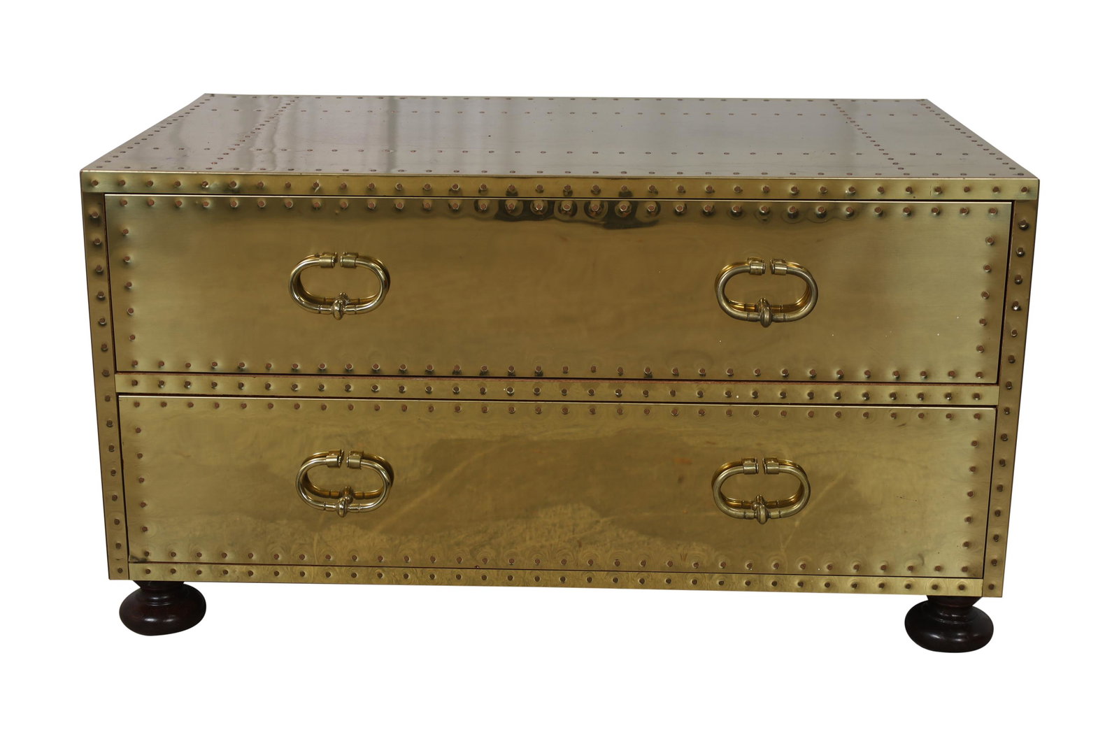 Sarreid LTD Sprain Brass Chest (1 of 3)