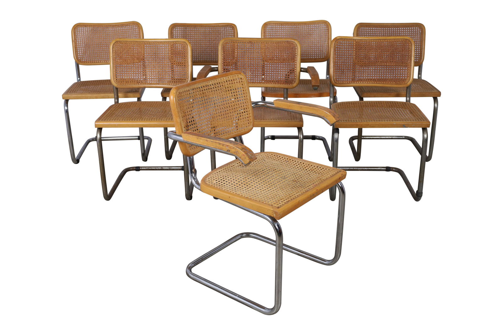 Italian Cesca Style Chairs - 8 (1 of 4)