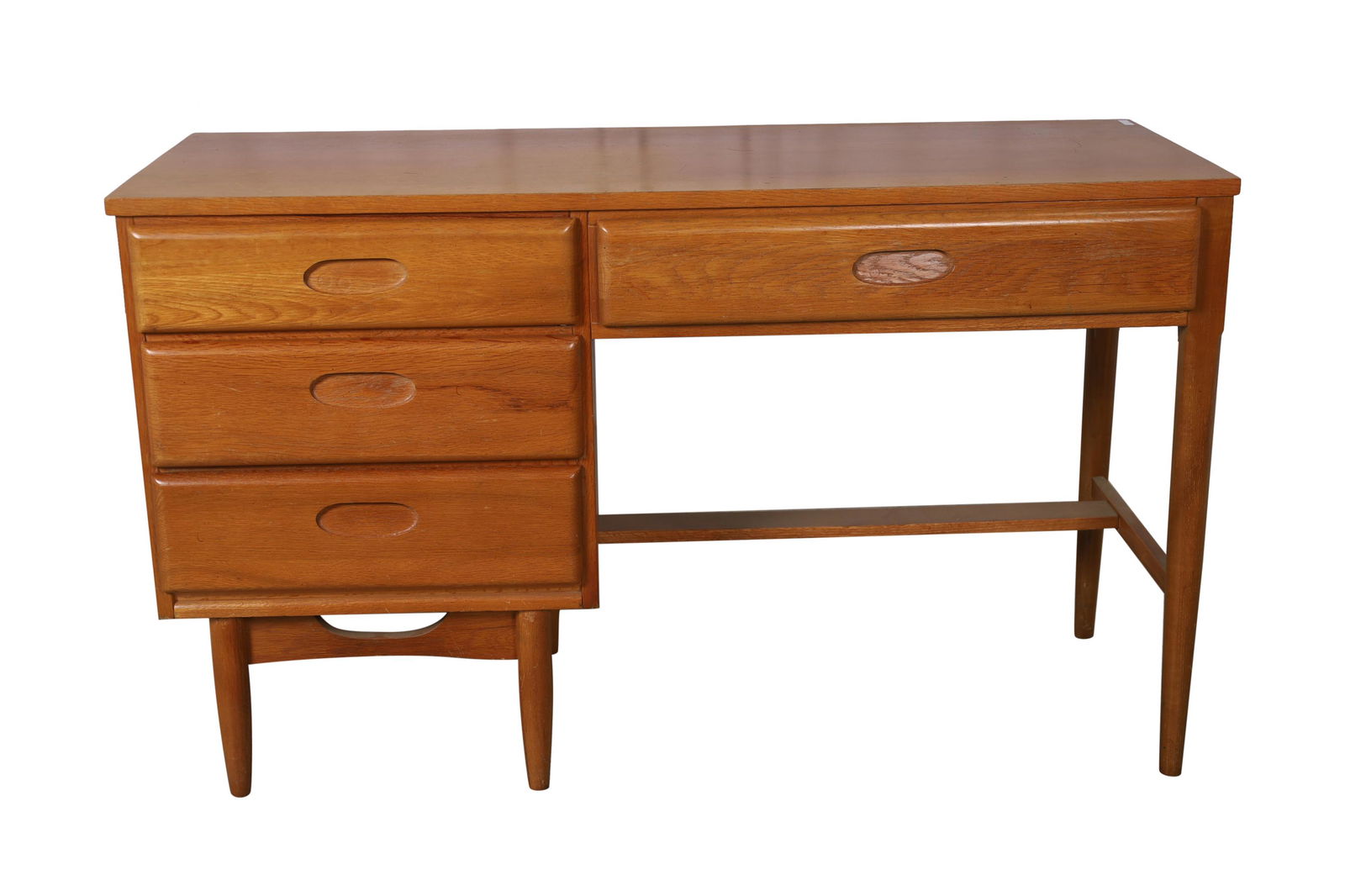 Danish Style Oak Desk (1 of 3)