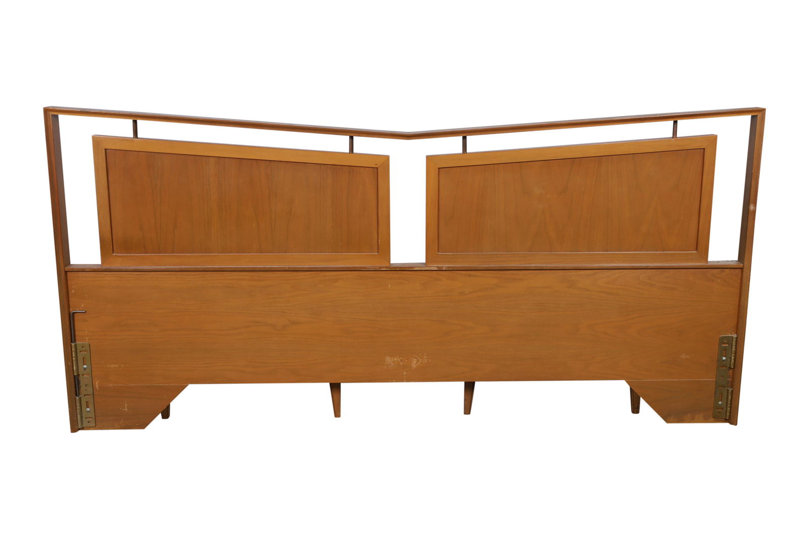 Mid Century Sculpted King Headboard (1 of 2)