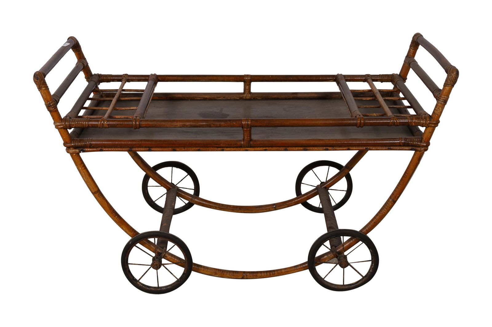 Rattan Serving Cart (1 of 3)
