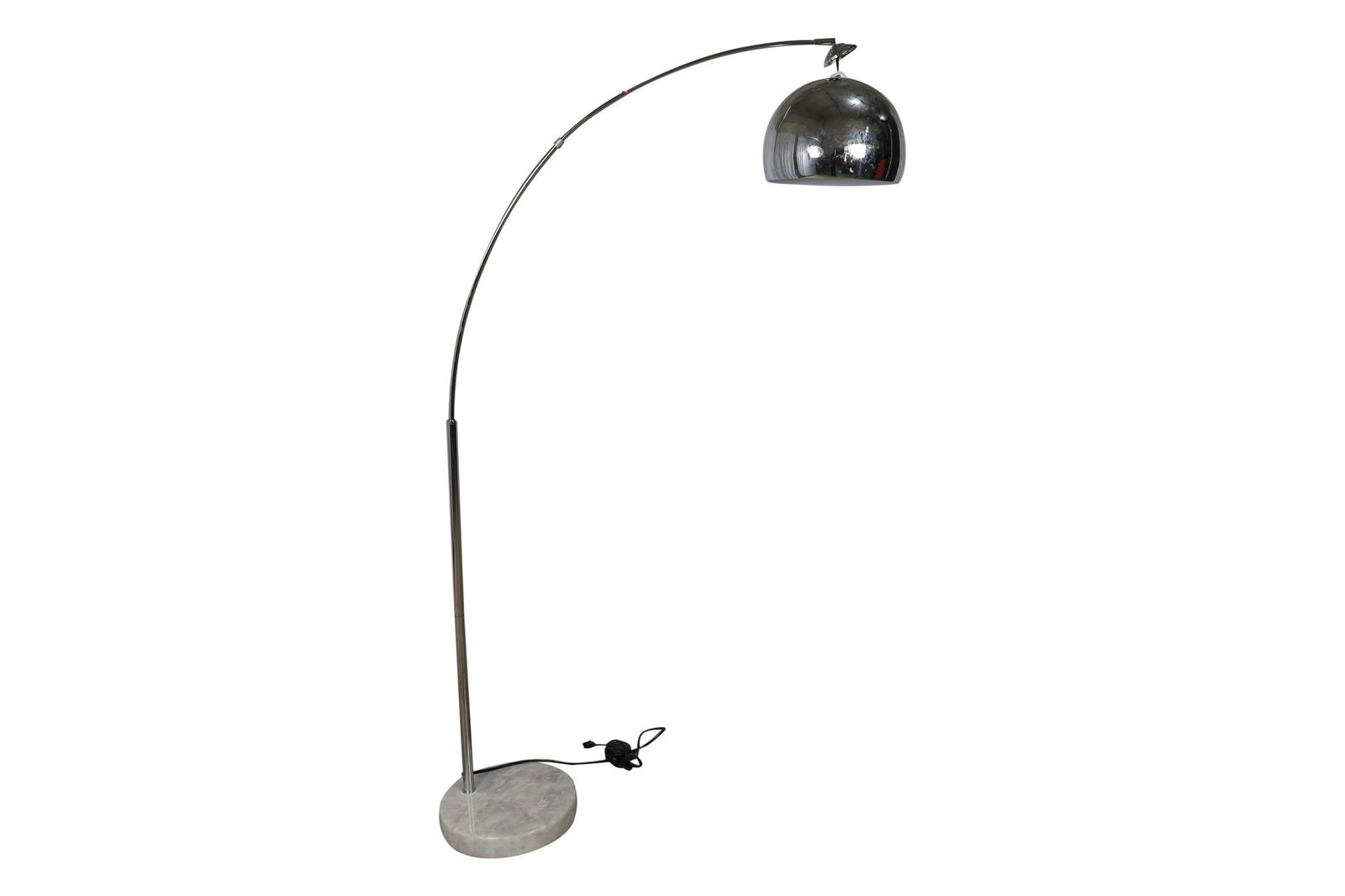 Chrome and Marble Arc Lamp (1 of 2)