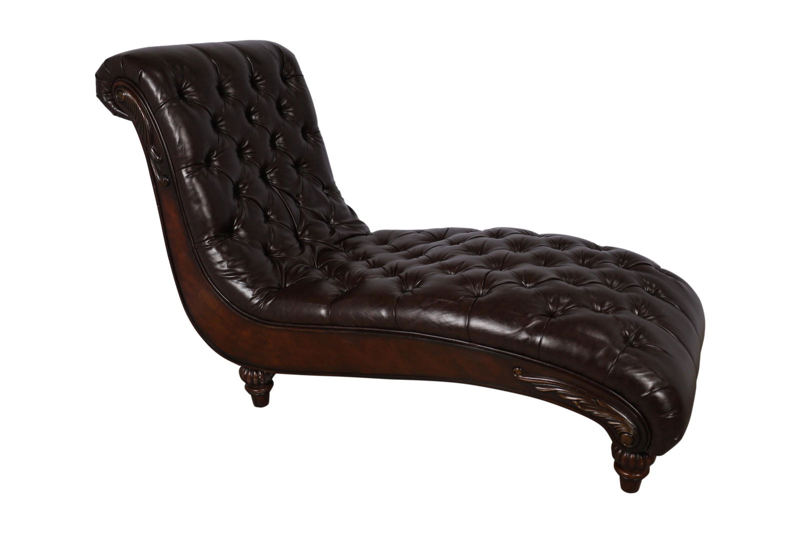 Oversized Tufted Chaise Lounge (1 of 4)