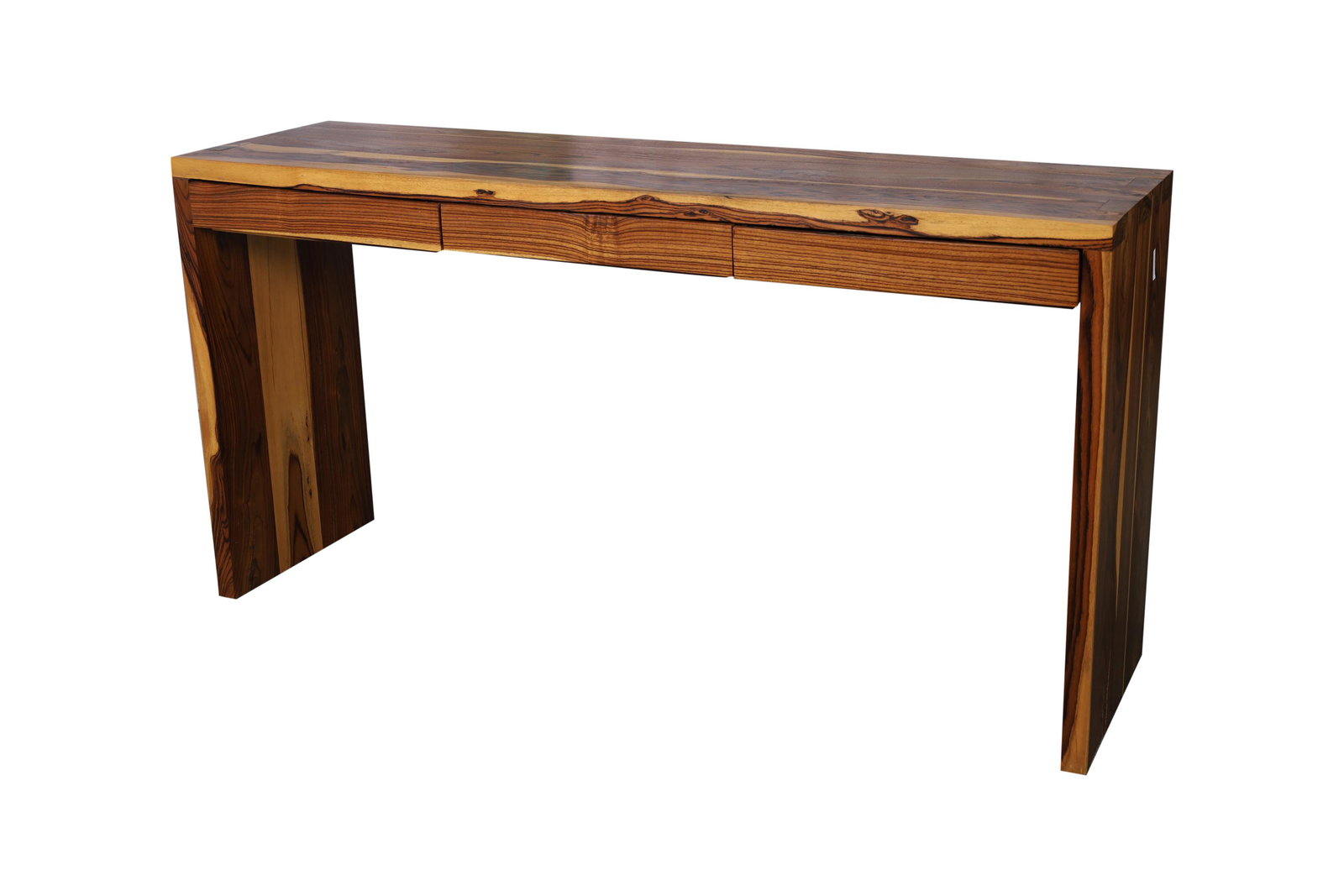 Nakashima Style Solid Suar Wood Console (1 of 6)