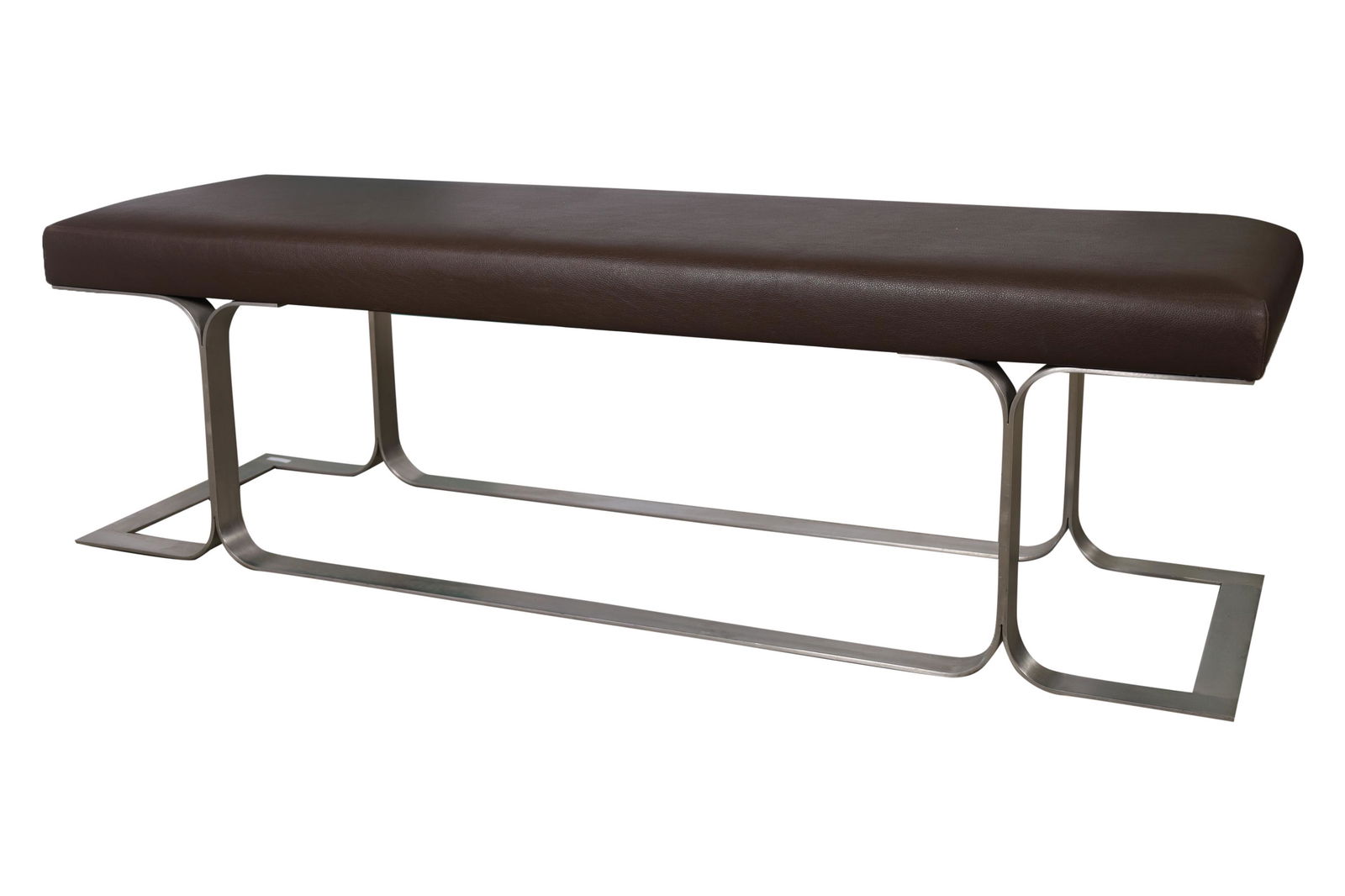 Brueton Style Bench: Brueton Style Bench. Dimensions in Inches 18x63x19