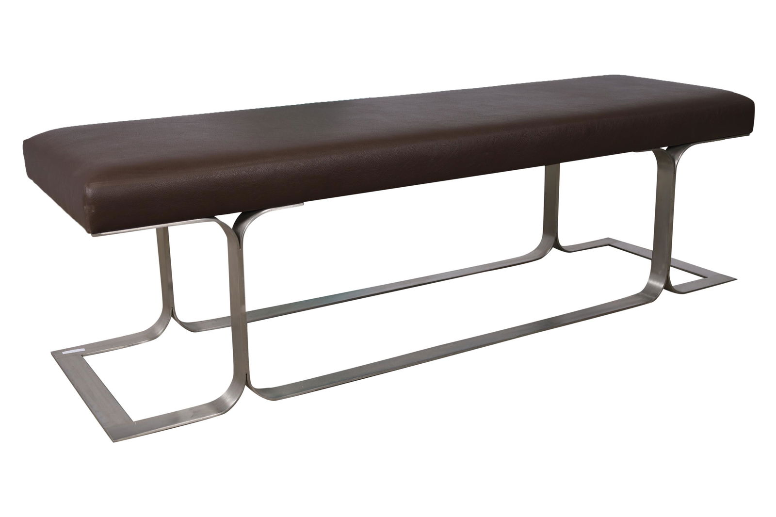 Brueton Style Bench: Brueton Style Bench. Dimensions in Inches 18x63x19