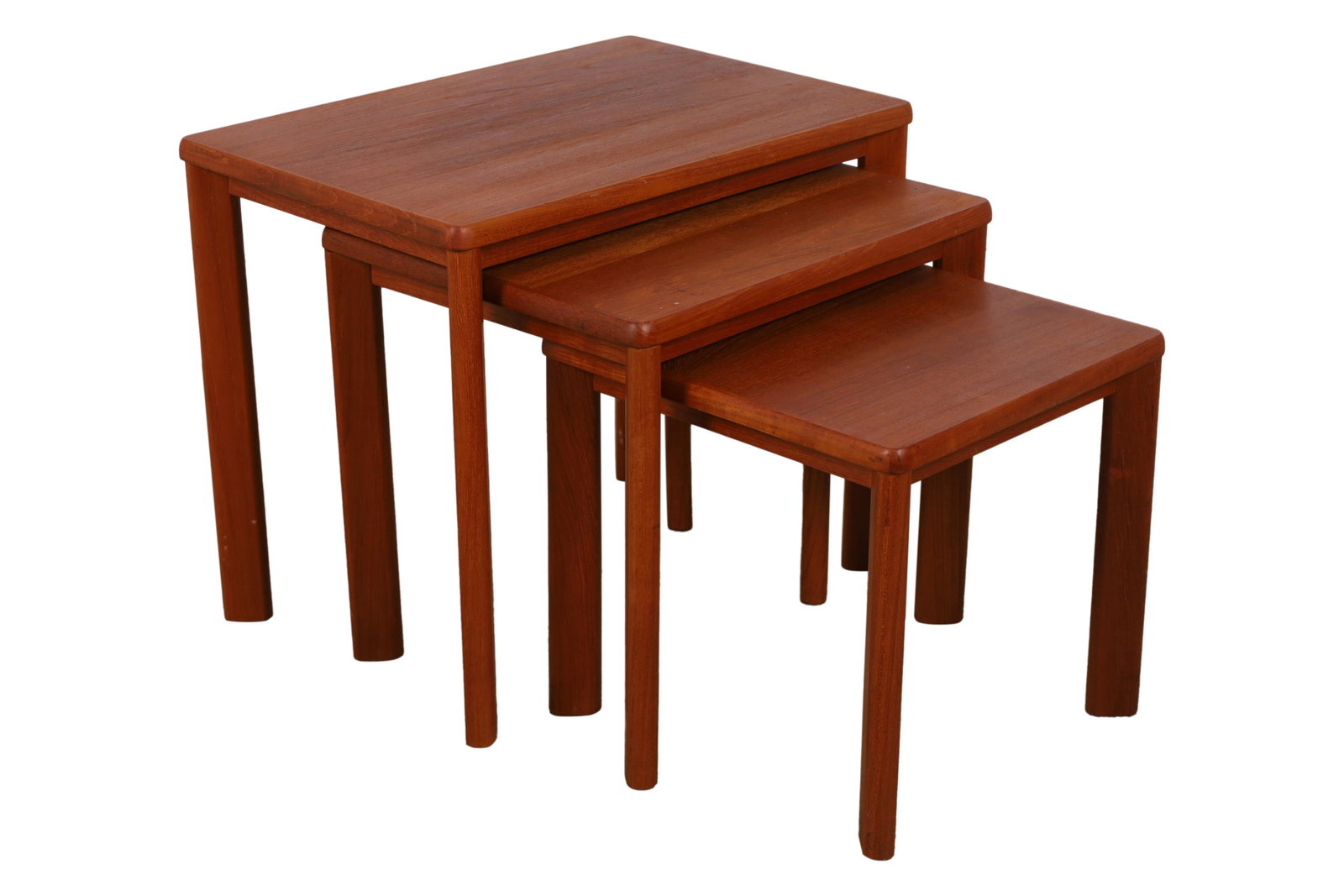 Danish Nesting Tables: Danish Nesting Tables. Dimensions 19x22.5x15.5