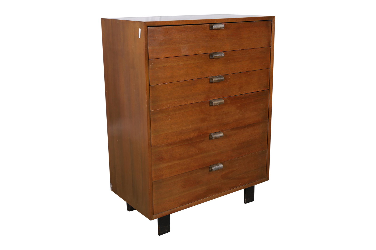 George Nelson - Model 4640 Tall Dresser: George Nelson - Model 4640 Tall Dresser. Dimensions 45.5x18x34.5