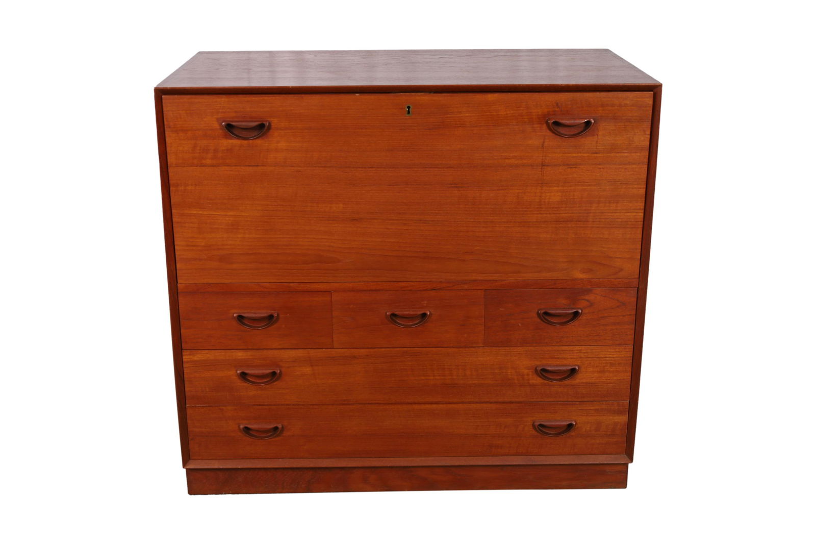 Peter Hvidt - Teak Secretary Cabinet: Peter Hvidt - Teak Secretary Cabinet. Dimensions 33x35.5x19