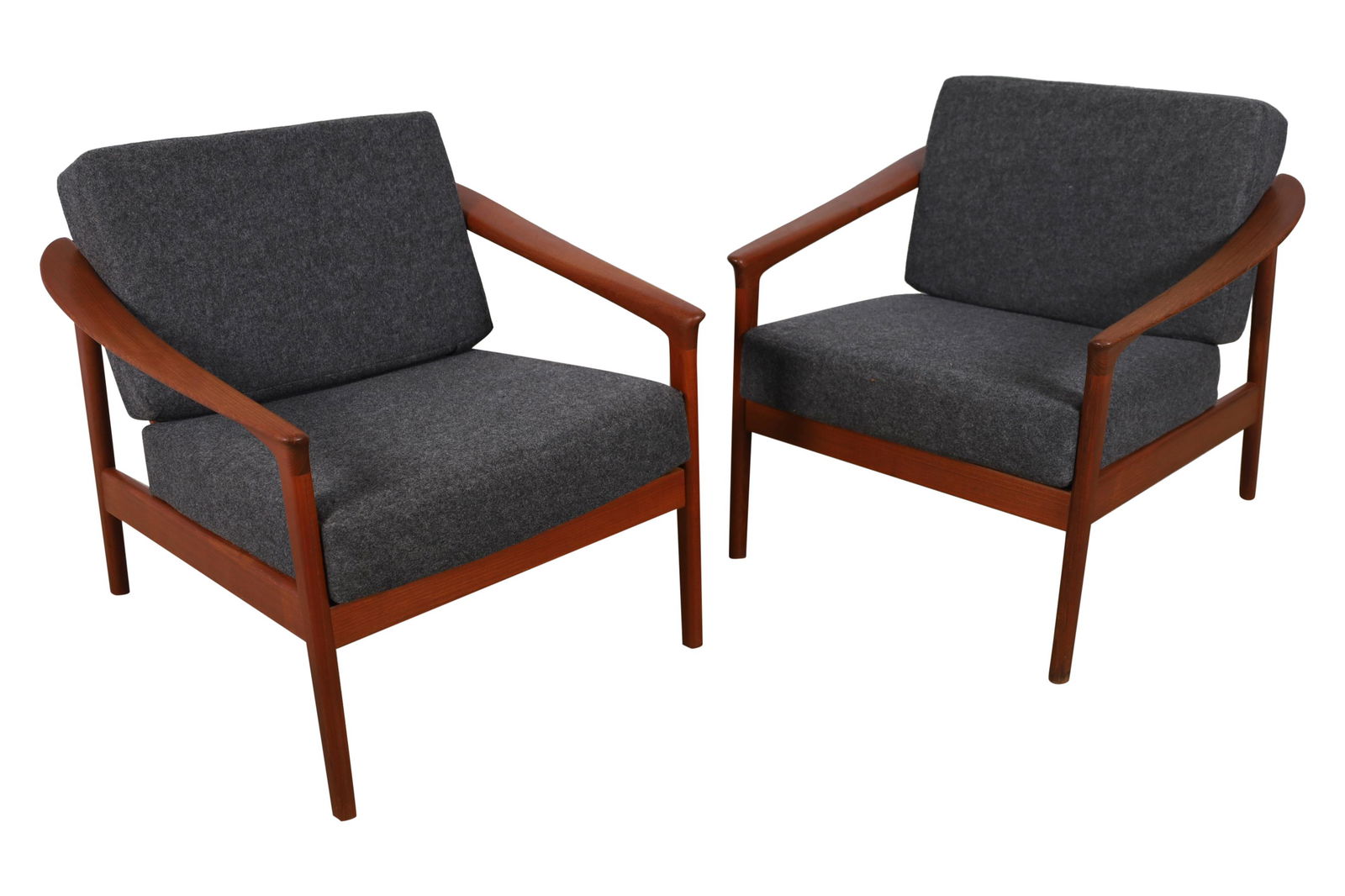 Folke Ohlsson - Teak Lounge Chairs - Pair (1 of 6)
