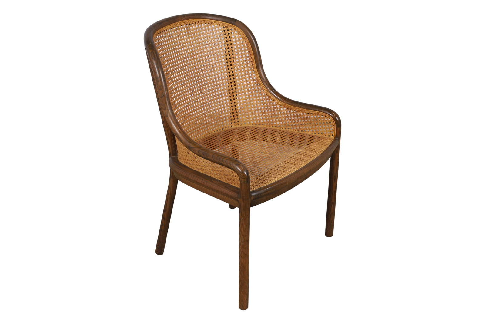 Ward Bennett - Cane Landmark Accent Chair: Ward Bennett - Cane Landmark Accent Chair. Dimensions 33x23x23