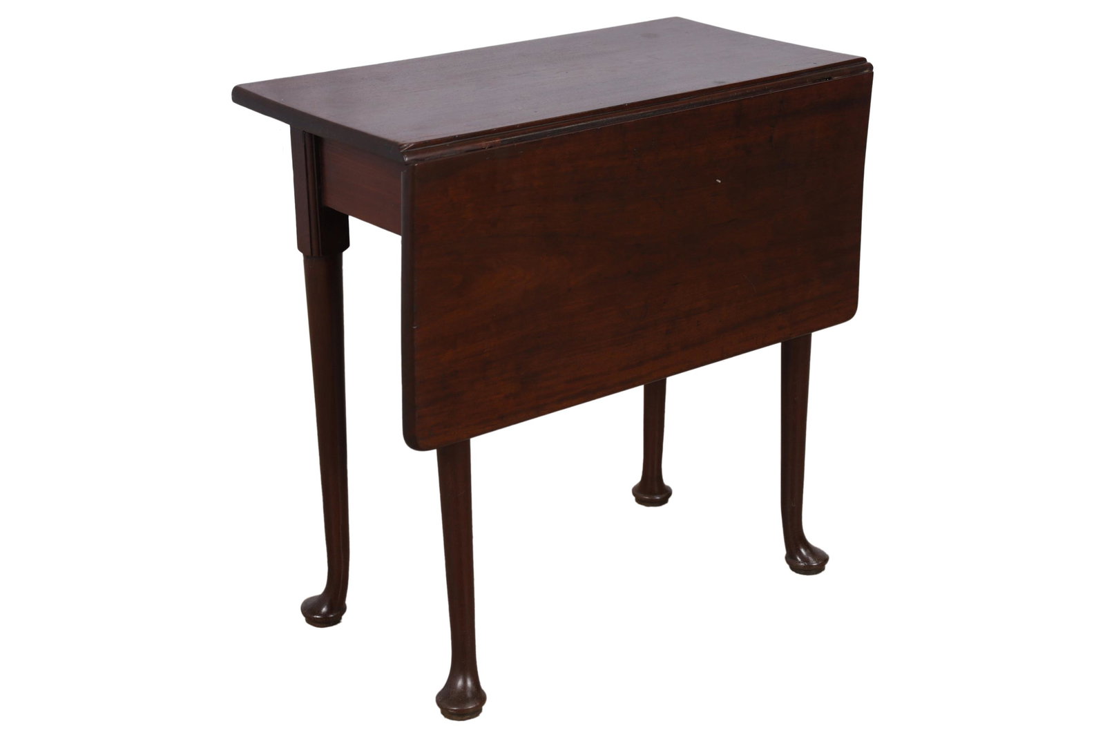 Queen Anne Drop Leaf End Table (1 of 6)