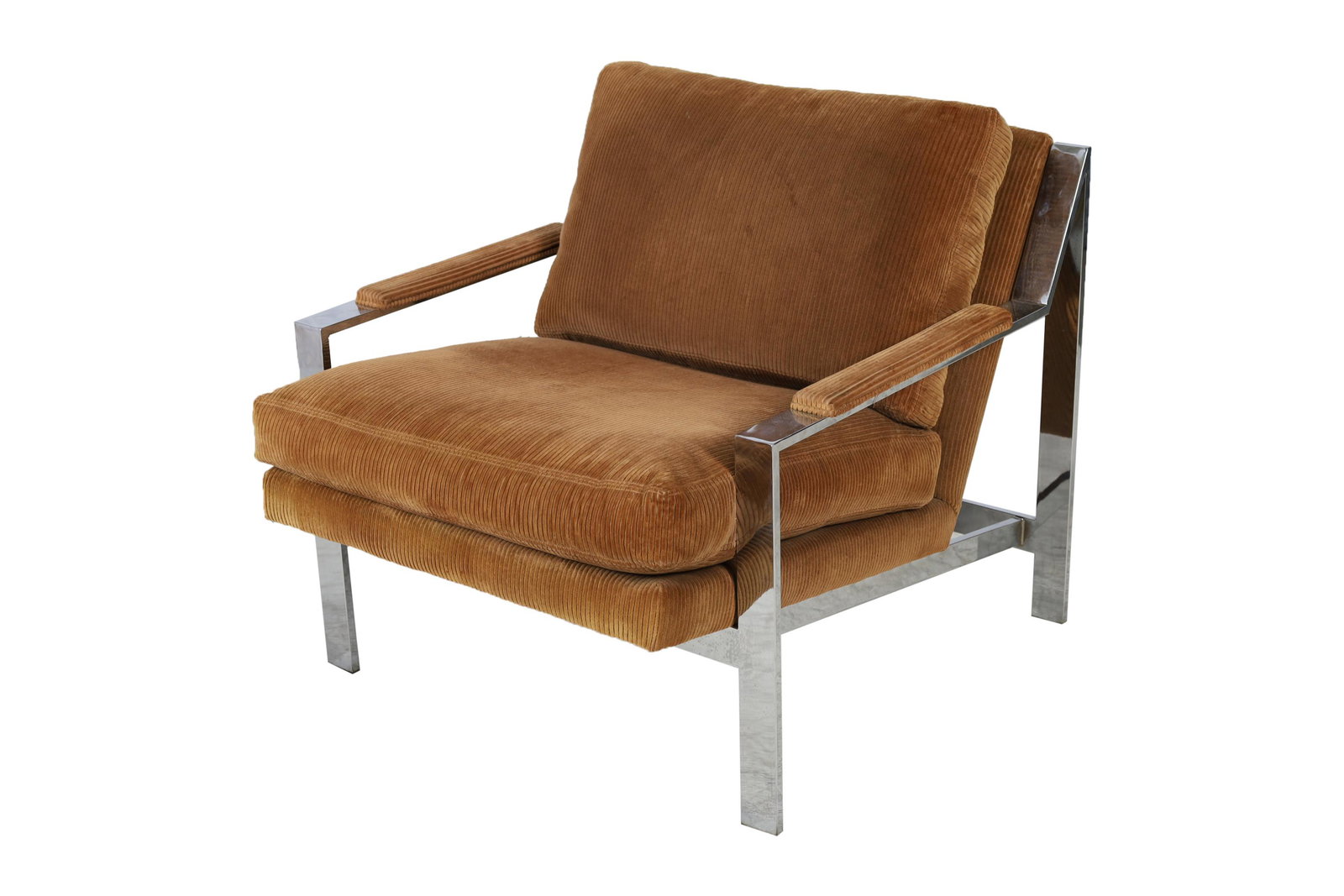 Cy Mann - Chrome Lounge Chair (1 of 4)