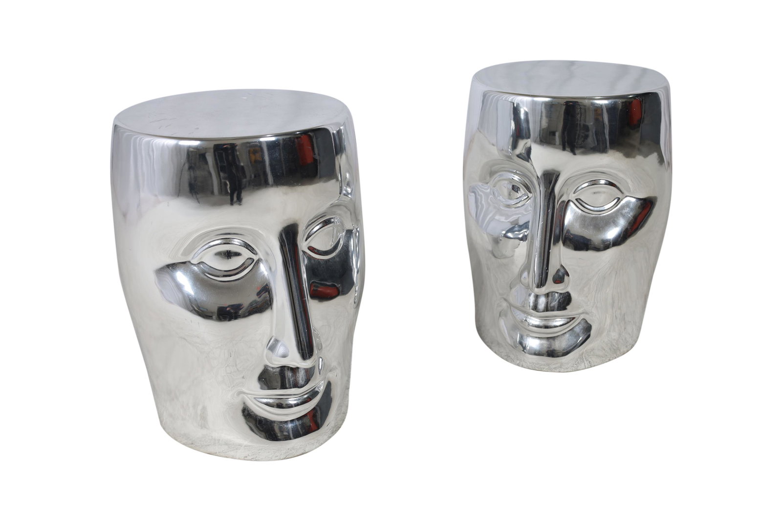 Philippe Starck - Bonze Face Stools - Pair (1 of 5)