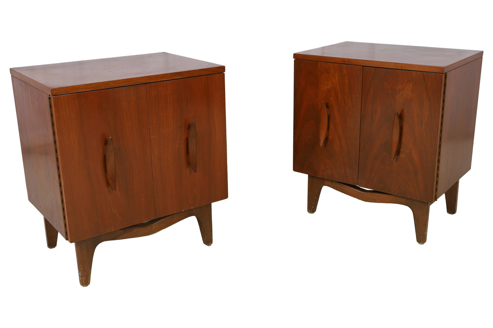 Walnut End Stands - Pair (1 of 7)