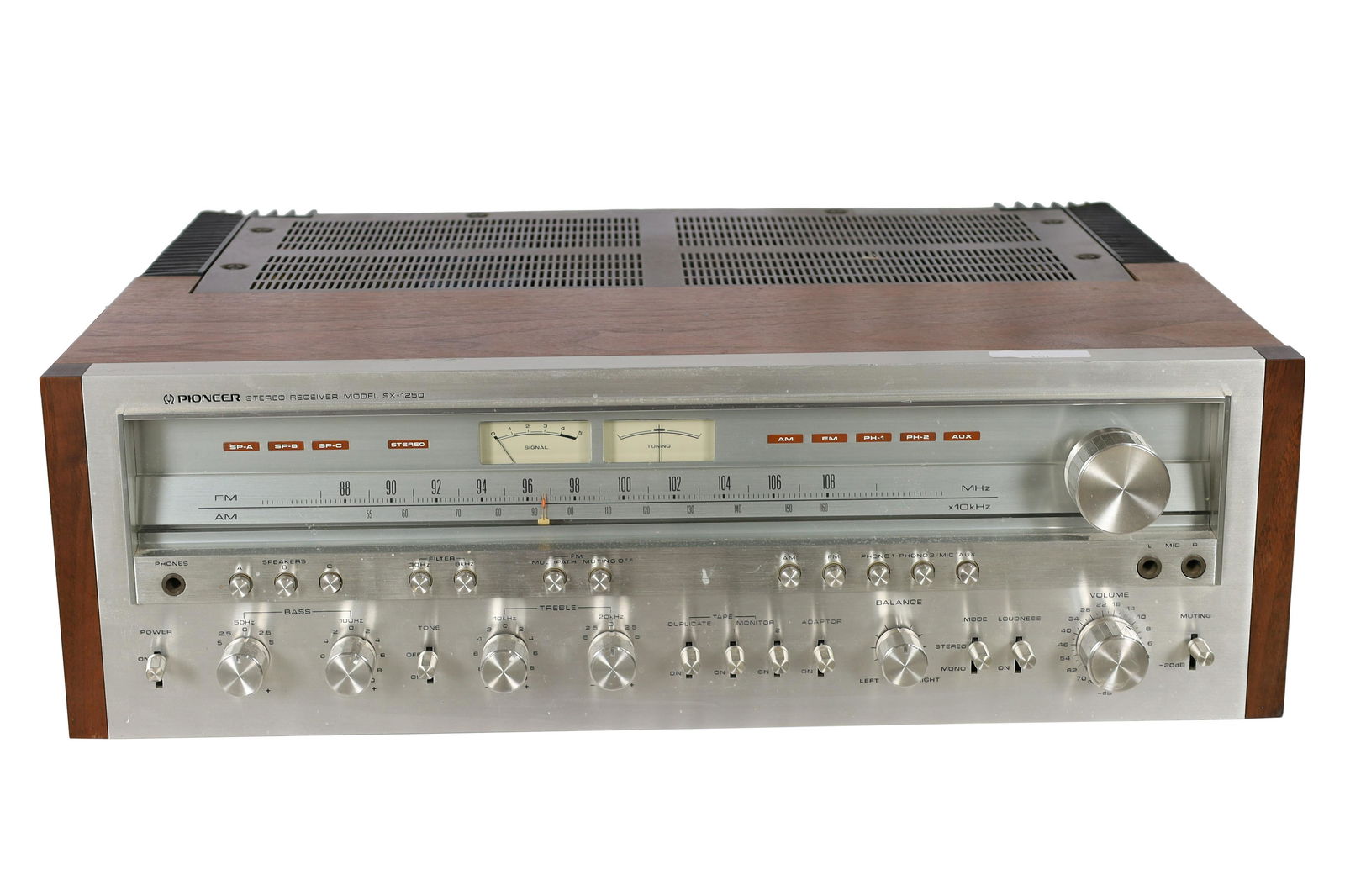 Pioneer Sx 1250 Stereo Receiver