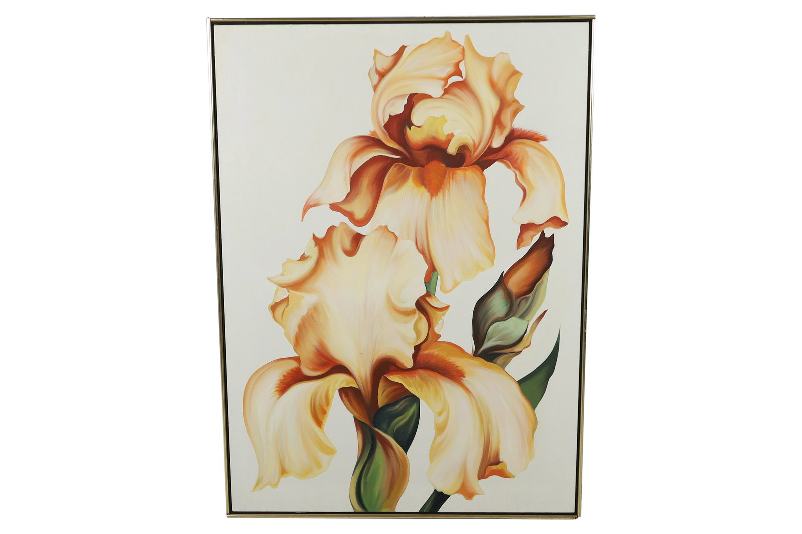 Lowell Nesbitt - Iris Still Life Oil on Canvas (1 of 7)